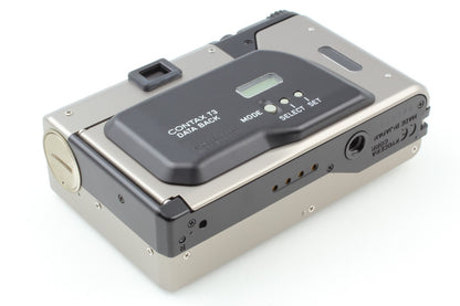 "Near Mint+++" Contax T3 D Titan Silver Compact 35mm Film Camera From JAPAN
