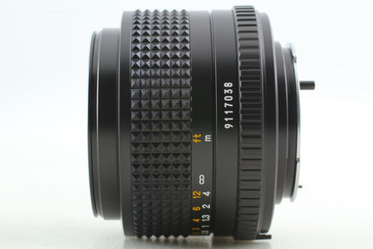 "Unused w/ Hood Case" Minolta New MD 28mm F2.8 Wide Angle MF Lens From JAPAN