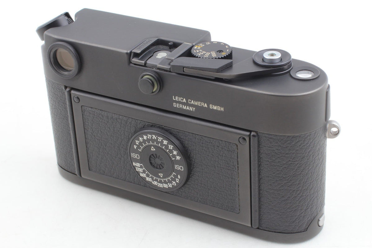 "Top Mint+++ w/ 35mm Lens Unused" Leica M6 Black 0.72 Non TTL Rangefinder JAPAN