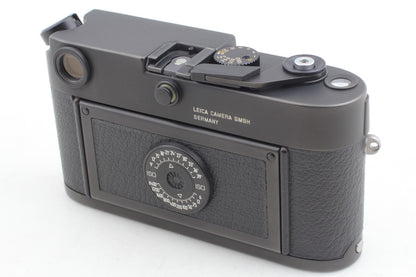 "Top Mint+++ w/ 35mm Lens Unused" Leica M6 Black 0.72 Non TTL Rangefinder JAPAN
