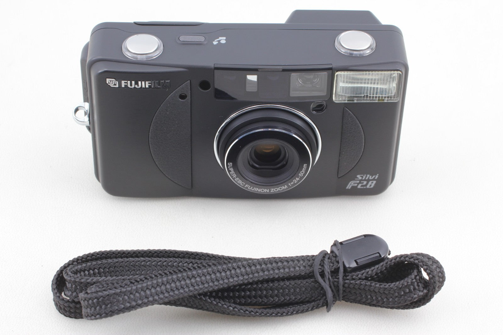 Fujifilm Silvi F/2.8 Black 35mm Film Camera 