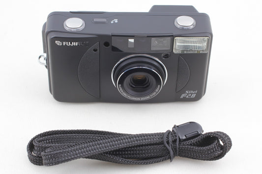 "Mint+++" Fujifilm Silvi F/2.8 Black 35mm Film Camera From JAPAN