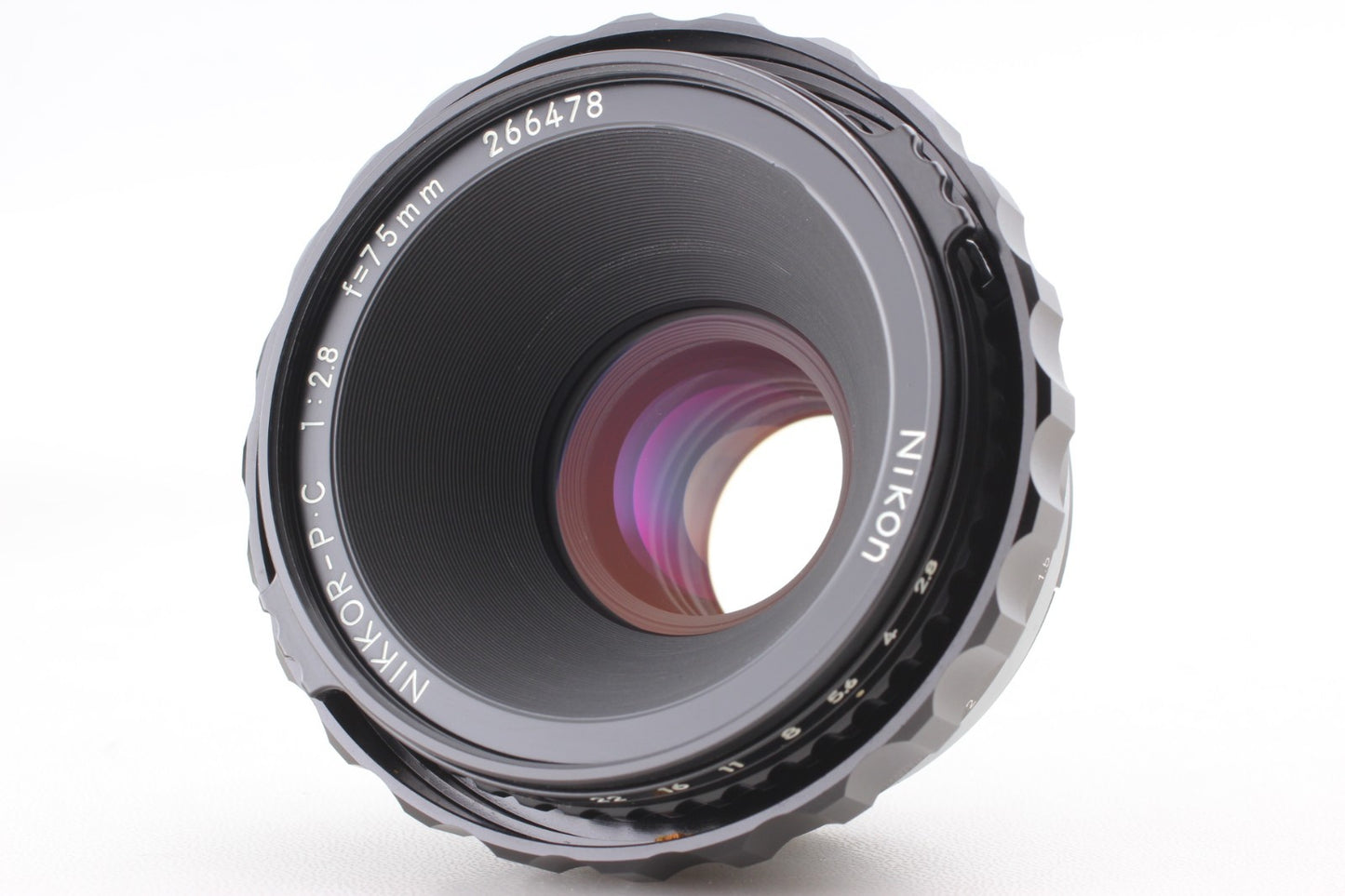 Late Model "TOP MINT+++" Zenza Bronica S2 Black Nikkor P.C 75mm f/2.8 Lens JAPAN