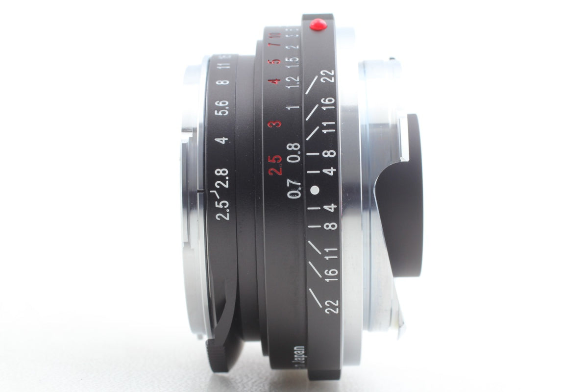 "Top Mint+++ w/ 35mm Lens Unused" Leica M6 Black 0.72 Non TTL Rangefinder JAPAN