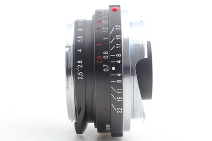 "Top Mint+++ w/ 35mm Lens Unused" Leica M6 Black 0.72 Non TTL Rangefinder JAPAN