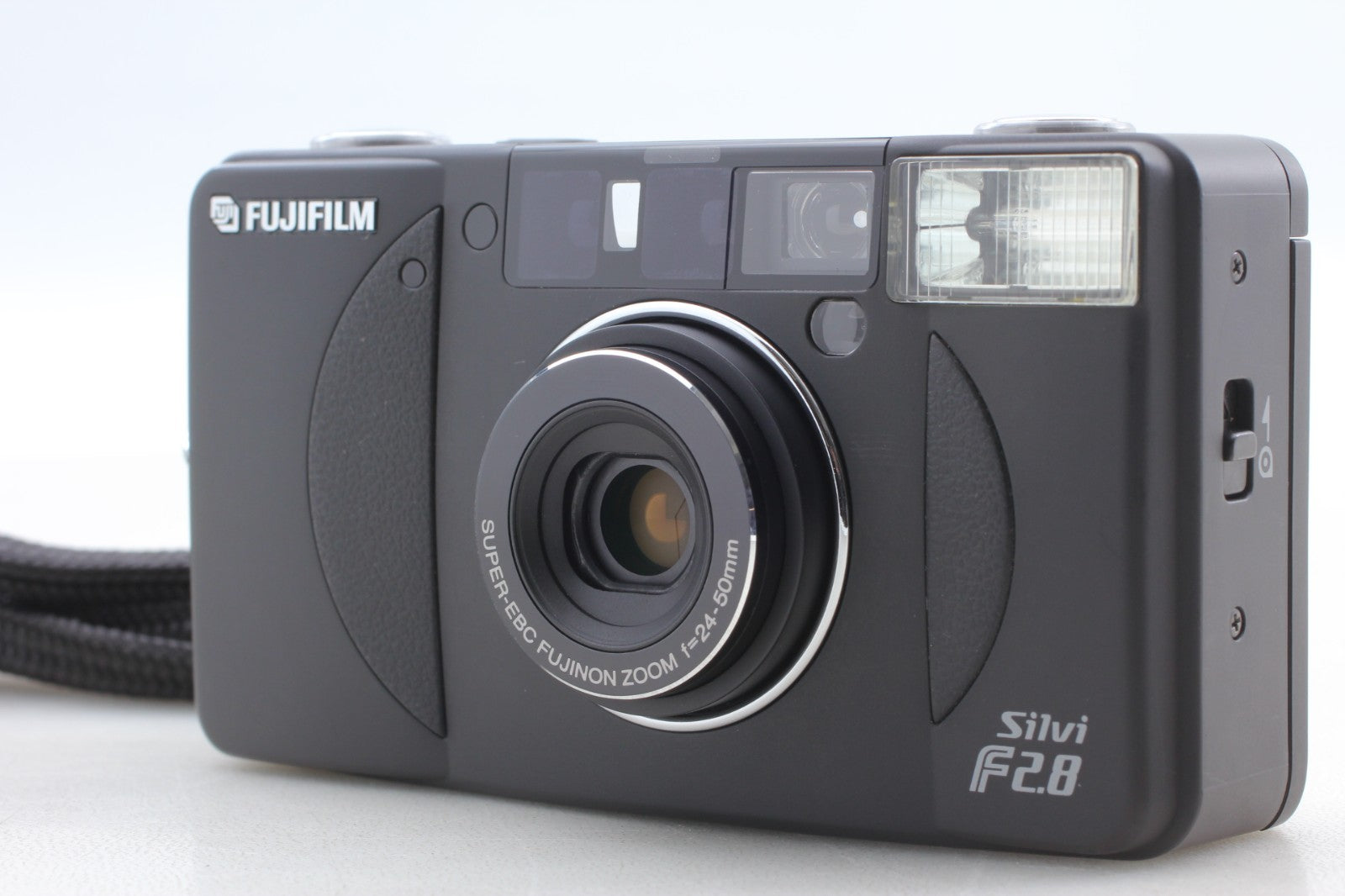 "Mint+++" Fujifilm Silvi F/2.8 Black 35mm Film Camera From JAPAN