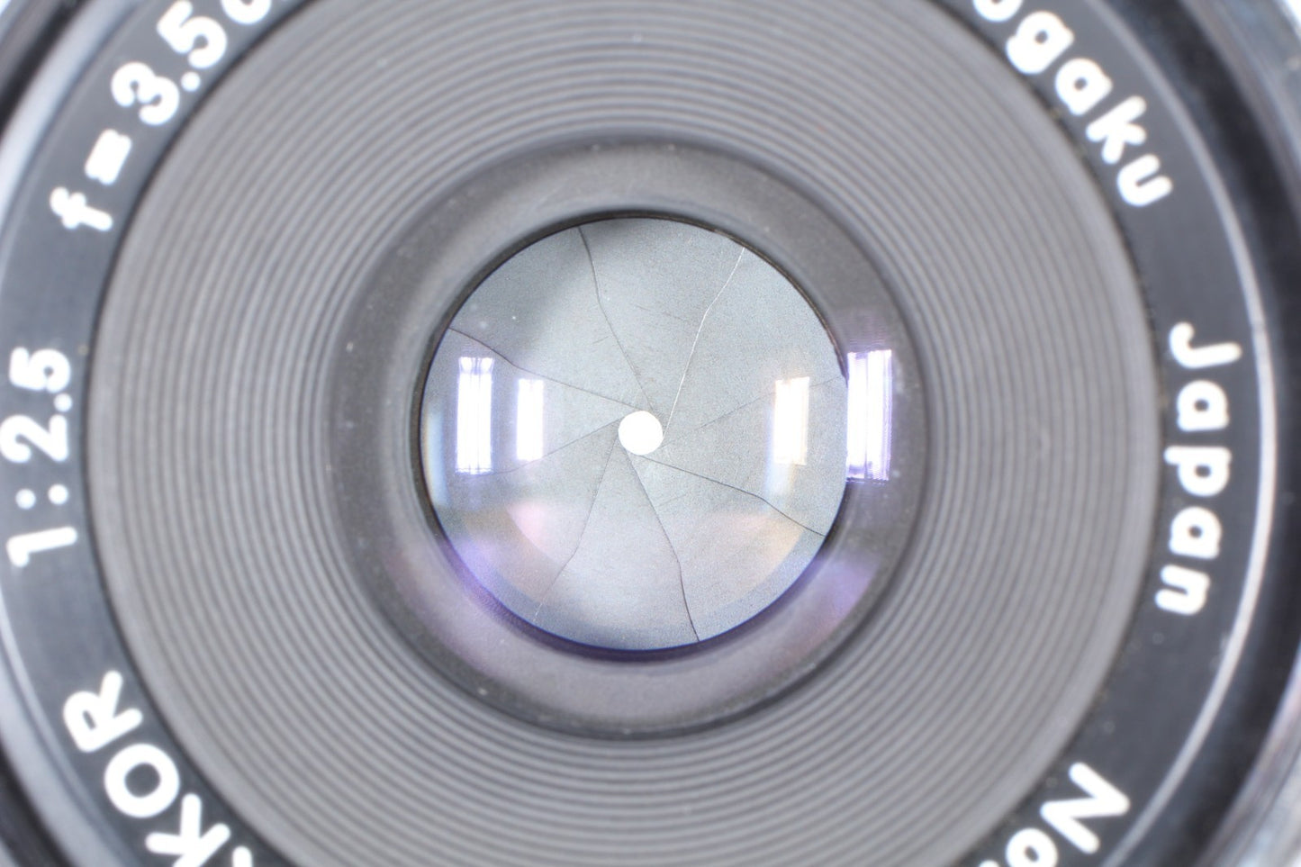 Late "MINT+++" Nikon W-Nikkor 3.5cm 35mm f/2.5 Lens Black for S Mount From JAPAN