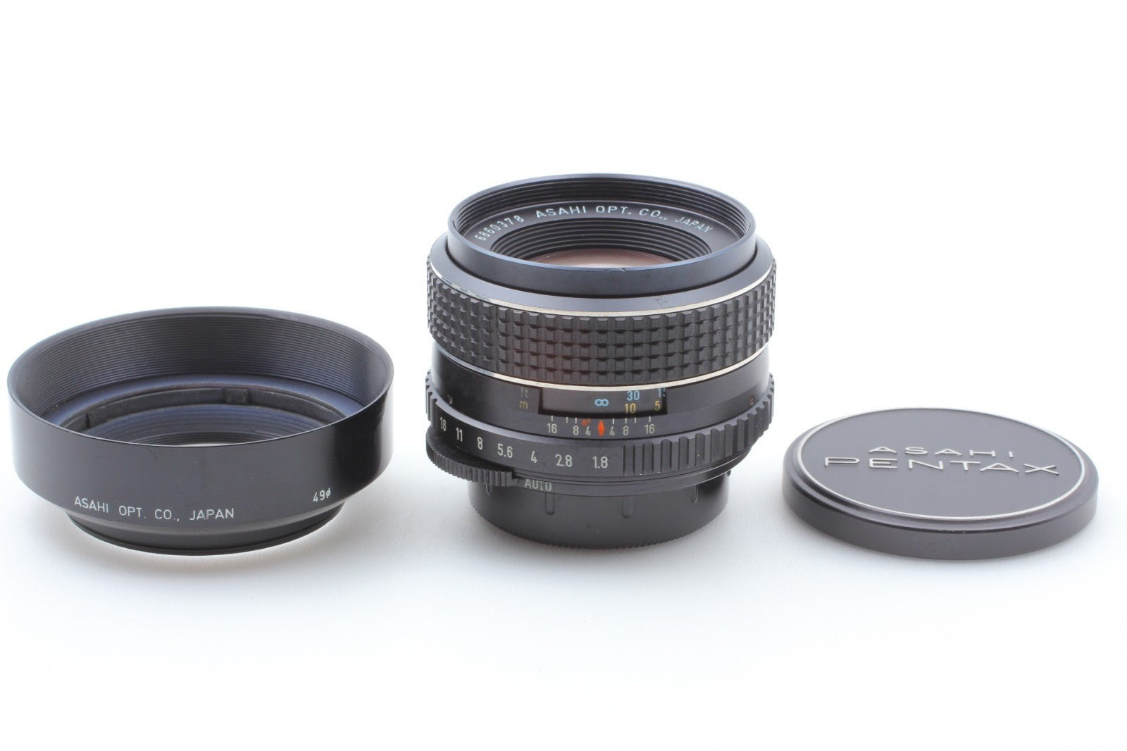"Top Mint+++ w/ Hood" Pentax SMC Takumar 55mm f/1.8  MF Lens M42 Mount JAPAN