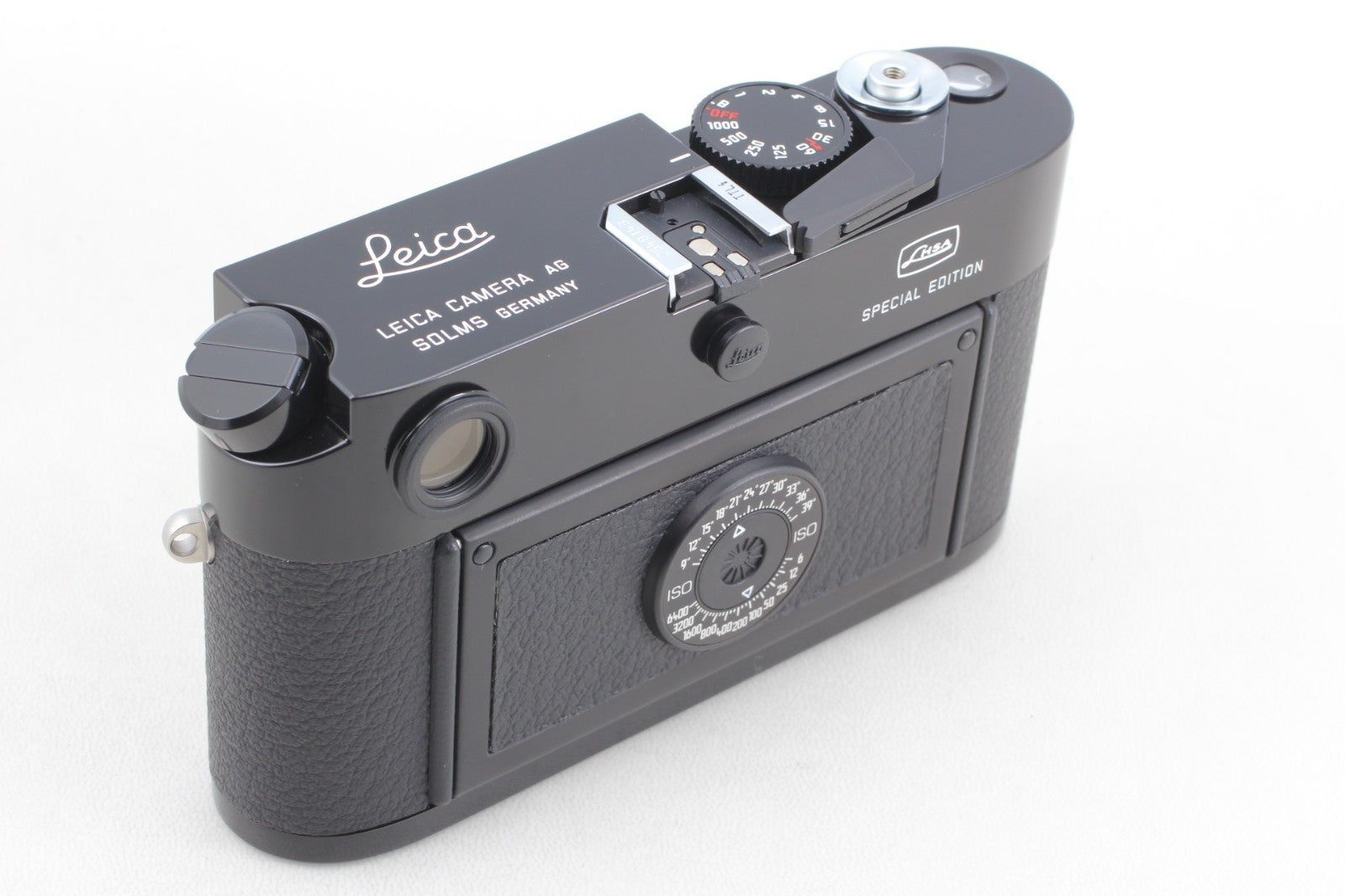"UNUSED" Leica M6 TTL LHSA 0.72 Black Paint Special Edition Solms Germany 10443