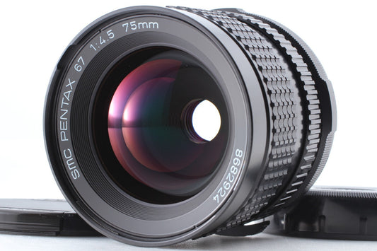 Late Model "NEAR MINT+++" SMC Pentax 67 75mm F/4.5 Lens For 6x7 67 67II JAPAN