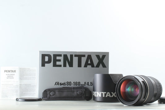 "TOP MINT+3 w/ Box" SMC PENTAX FA 645 ZOOM 80-160mm f/4.5 AF Lens 645N NII JAPAN