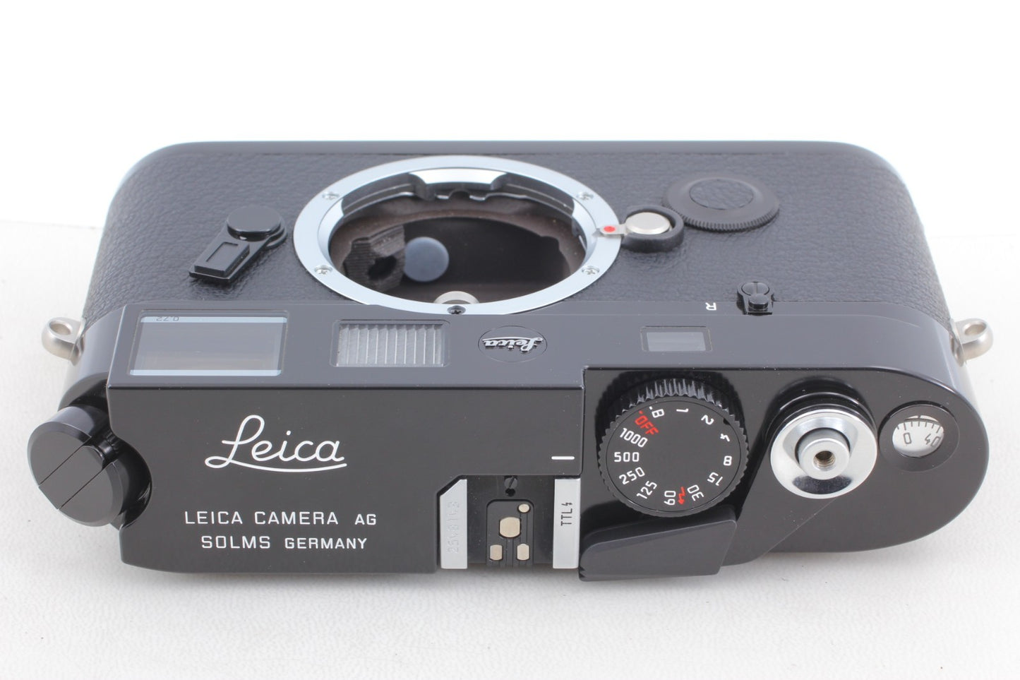 "UNUSED" Leica M6 TTL LHSA 0.72 Black Paint Special Edition Solms Germany 10443