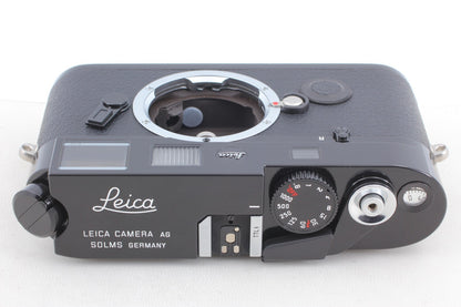 "UNUSED" Leica M6 TTL LHSA 0.72 Black Paint Special Edition Solms Germany 10443