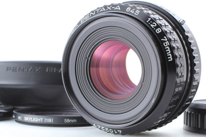 "Top Mint w/ Hood" SMC Pentax A 645 75mm F/2.8 Lens For 645 645N 645NII JAPAN