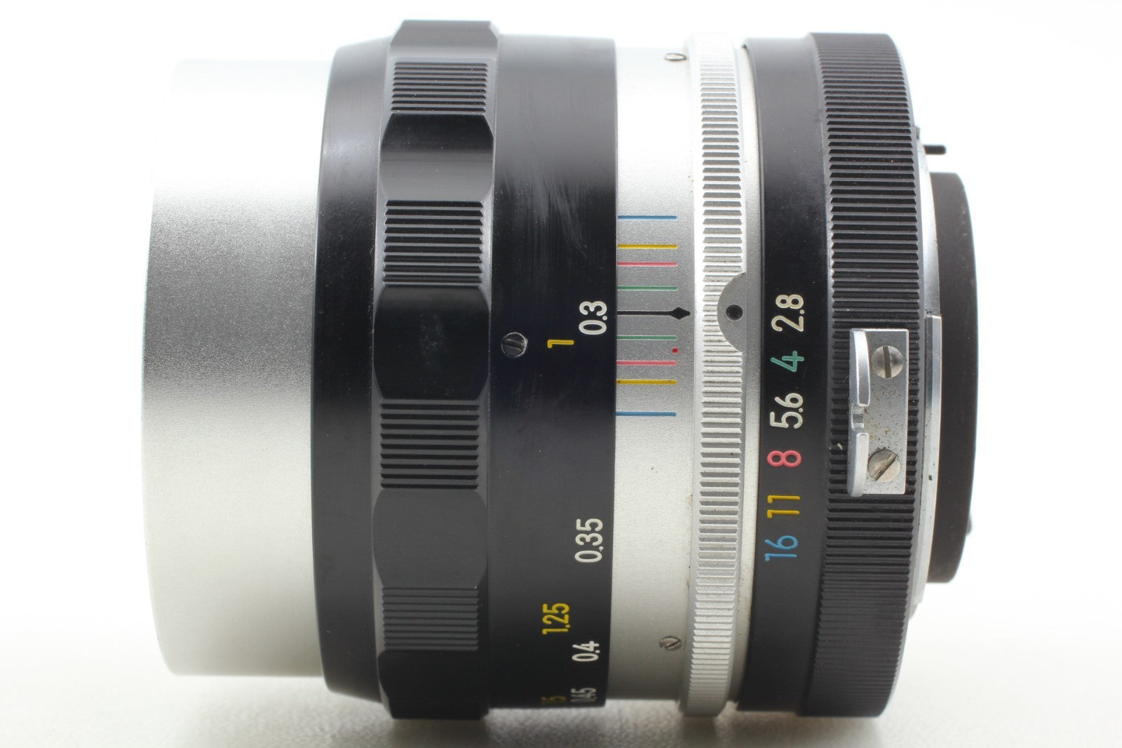 9 Blades "CLA’d Mint+++ w/ Box" Nikon Nikkor-S Auto 35mm f/2.8 Pat.Pend JAPAN