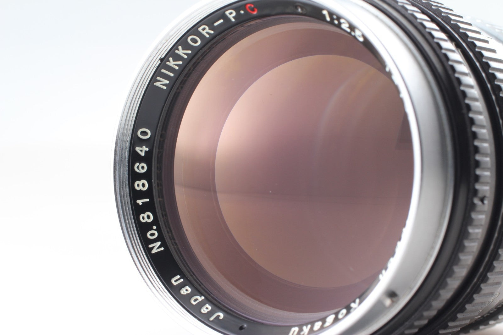 "TOP MINT+++" Nippon Kogaku Nikon Nikkor P.C 105mm f/2.5 S Mount Lens From JAPAN