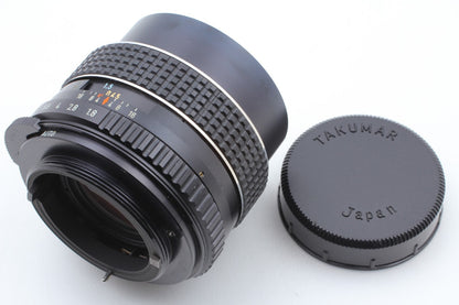 "Top Mint+++ w/ Hood" Pentax SMC Takumar 55mm f/1.8  MF Lens M42 Mount JAPAN