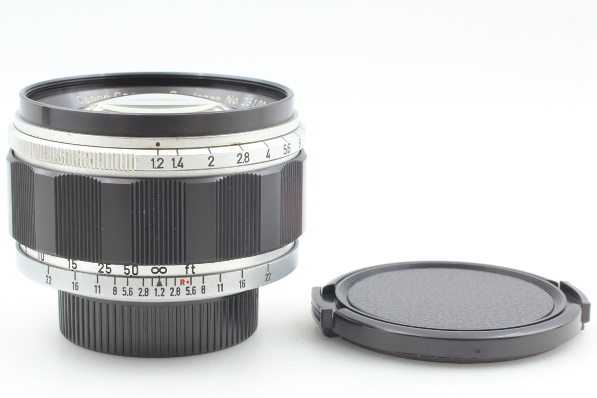 "Top Mint+++" Canon 50mm f/1.2 MF Standard Lens LTM L39 Leica Screw Mount JAPAN
