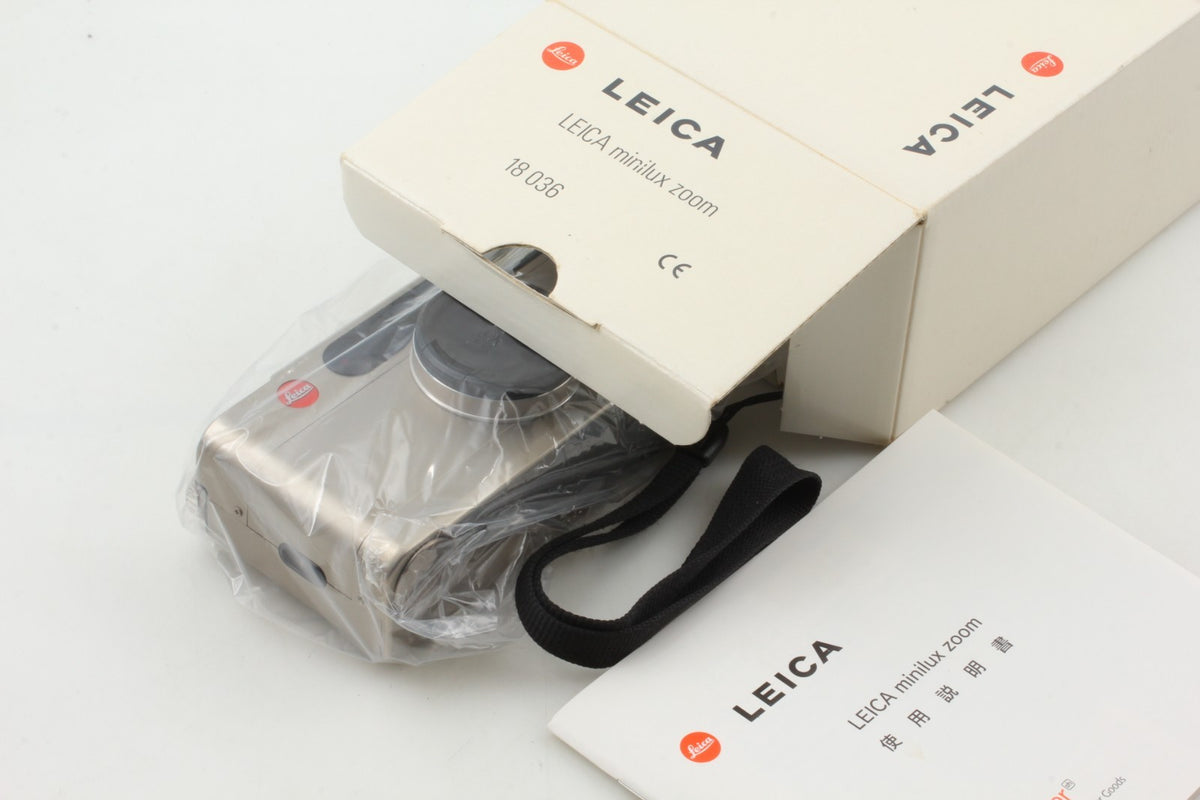 "Top Mint+++ w/ Box" Leica Minilux Zoom Point & Shoot 35mm Film Camera JAPAN
