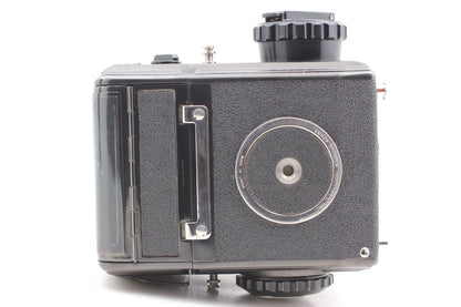Late Model "TOP MINT+++" Zenza Bronica S2 Black Nikkor P.C 75mm f/2.8 Lens JAPAN