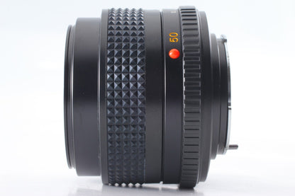 "Top Mint+++ w/ Case" Minolta MD Rokkor 50mm f/1.4 MF Standard Lens JAPAN