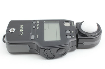 "Unused w/ Ref View Finder 10°" Minolta Auto Meter IV F Digital Light From JAPAN