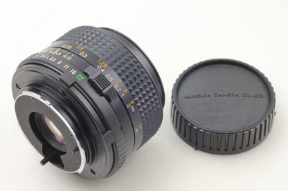 "Mint+++ w/ Case" Minolta New MD 24mm f/2.8 Wide Angle Lens MC MD Mount JAPAN