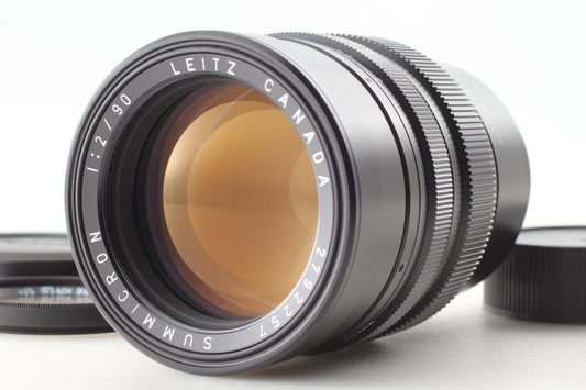 "Unused" Leica Summicron-M 90mm f/2 Portrait M Mount Lens Ver II Leitz JAPAN