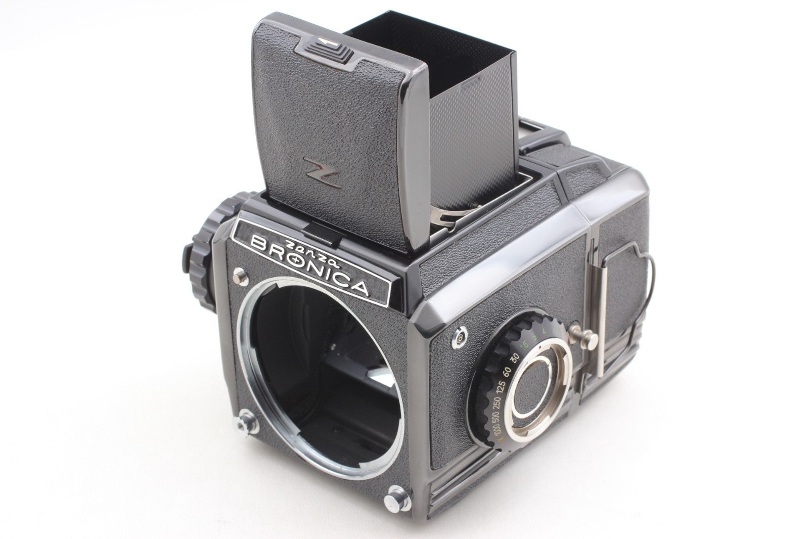 Late Model "TOP MINT+++" Zenza Bronica S2 Black Nikkor P.C 75mm f/2.8 Lens JAPAN