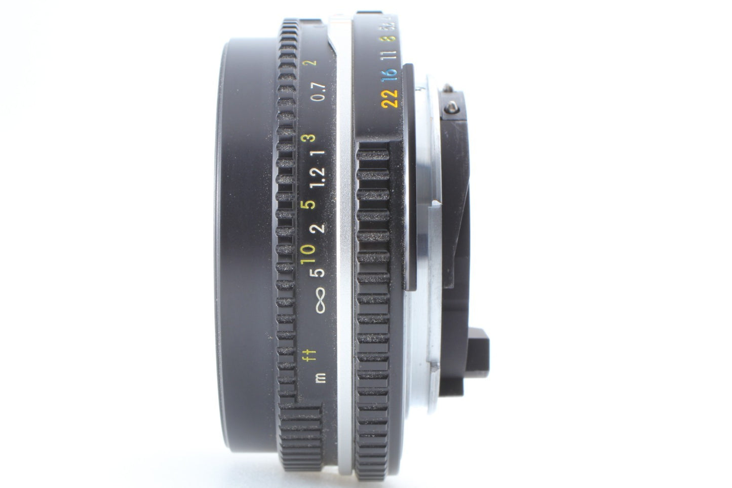"TOP MINT+++" Nikon Ai-s Ais Nikkor 45mm f/2.8 P Black MF Pancake Lens JAPAN