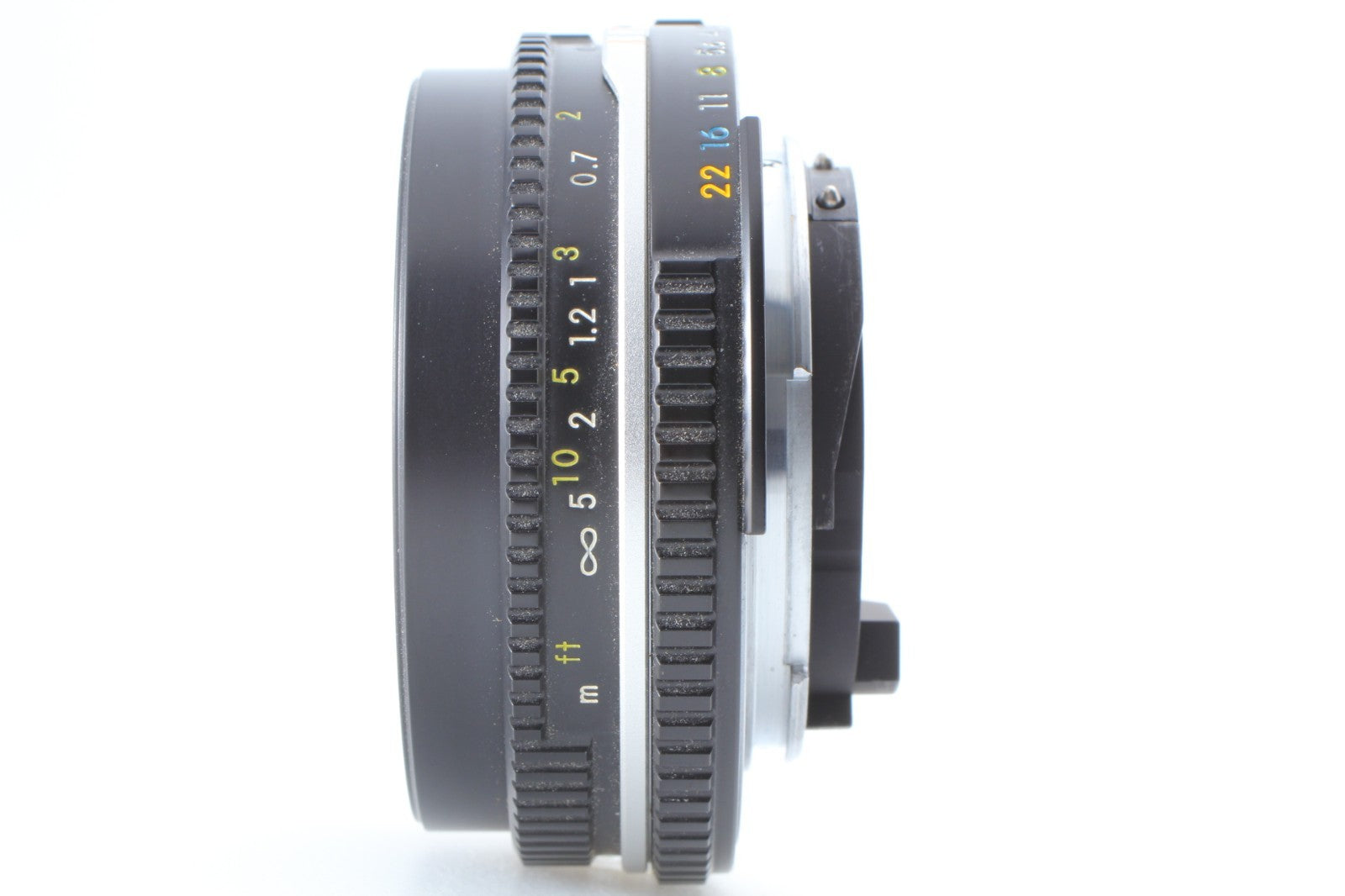 "TOP MINT+++" Nikon Ai-s Ais Nikkor 45mm f/2.8 P Black MF Pancake Lens JAPAN