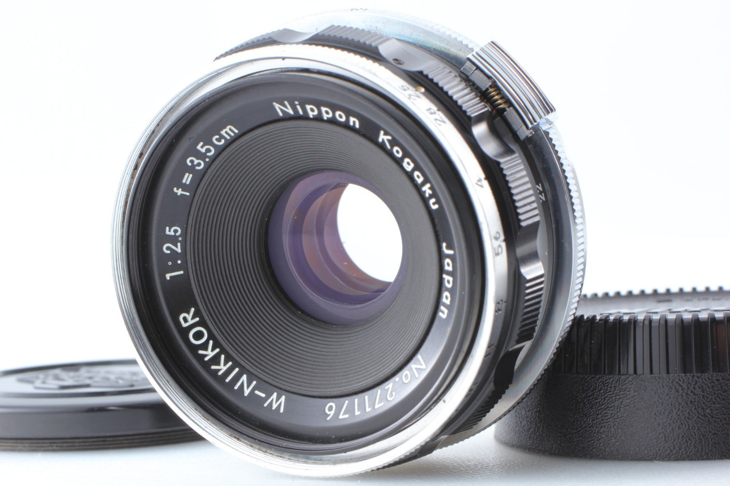 Late "MINT+++" Nikon W-Nikkor 3.5cm 35mm f/2.5 Lens Black for S Mount From JAPAN