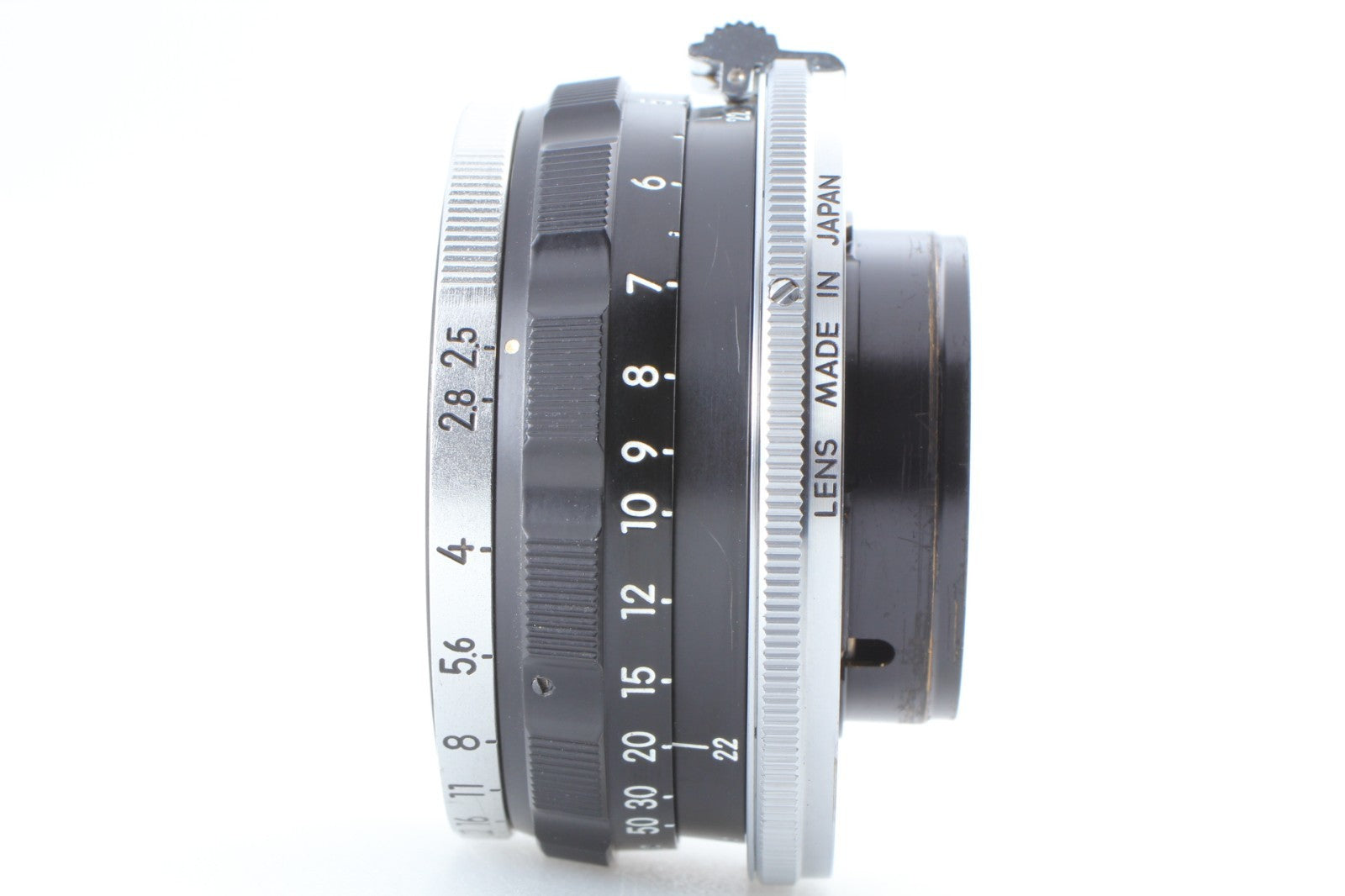 Late "MINT+++" Nikon W-Nikkor 3.5cm 35mm f/2.5 Lens Black for S Mount From JAPAN