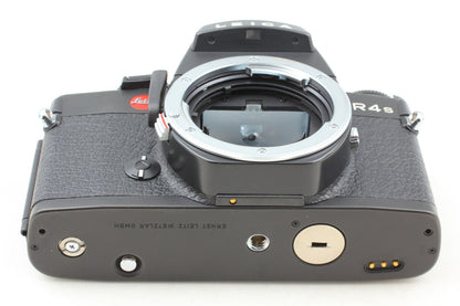 "Mint+++" Leica R4s MOD.2 Black SLR 35mm Film Camera Body From JAPAN #5123