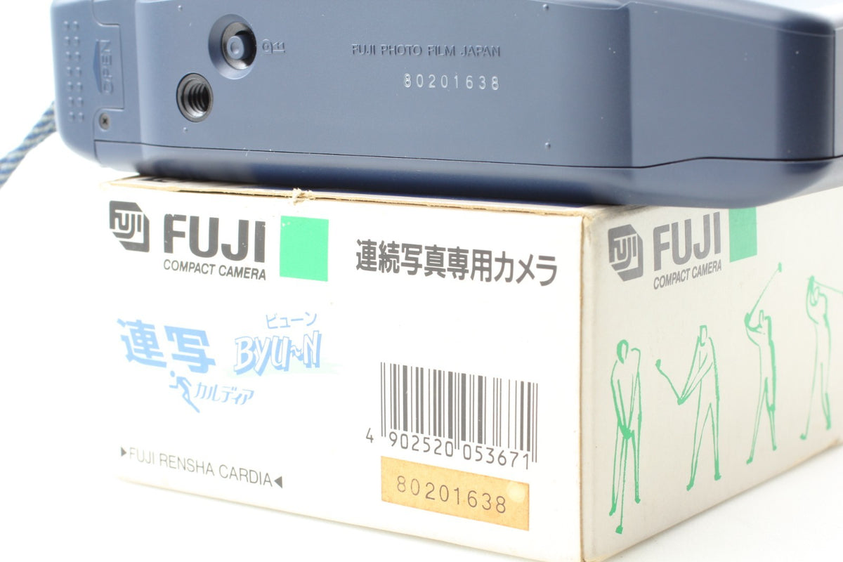 "Unused w/ Box" Fuji Fujifilm Rensha Cardia Byu-N 8 35mm Film Camera From JAPAN