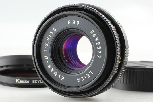 "Near Mint+++" Leica Elmar-M 50mm F/2.8 E39 Black Lens Leica M Mount From JAPAN
