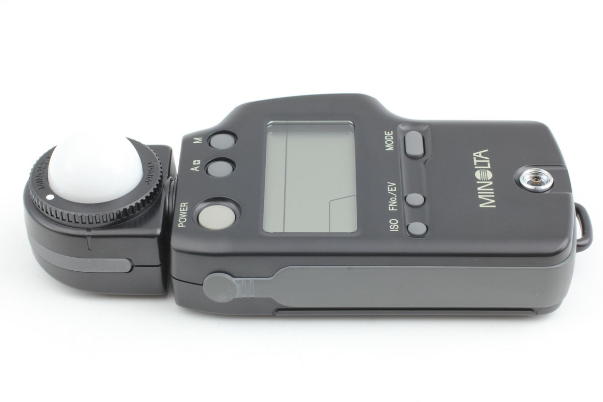 "Unused w/ Ref View Finder 10°" Minolta Auto Meter IV F Digital Light From JAPAN