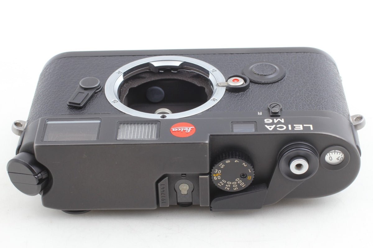"Top Mint+++ w/ 35mm Lens Unused" Leica M6 Black 0.72 Non TTL Rangefinder JAPAN