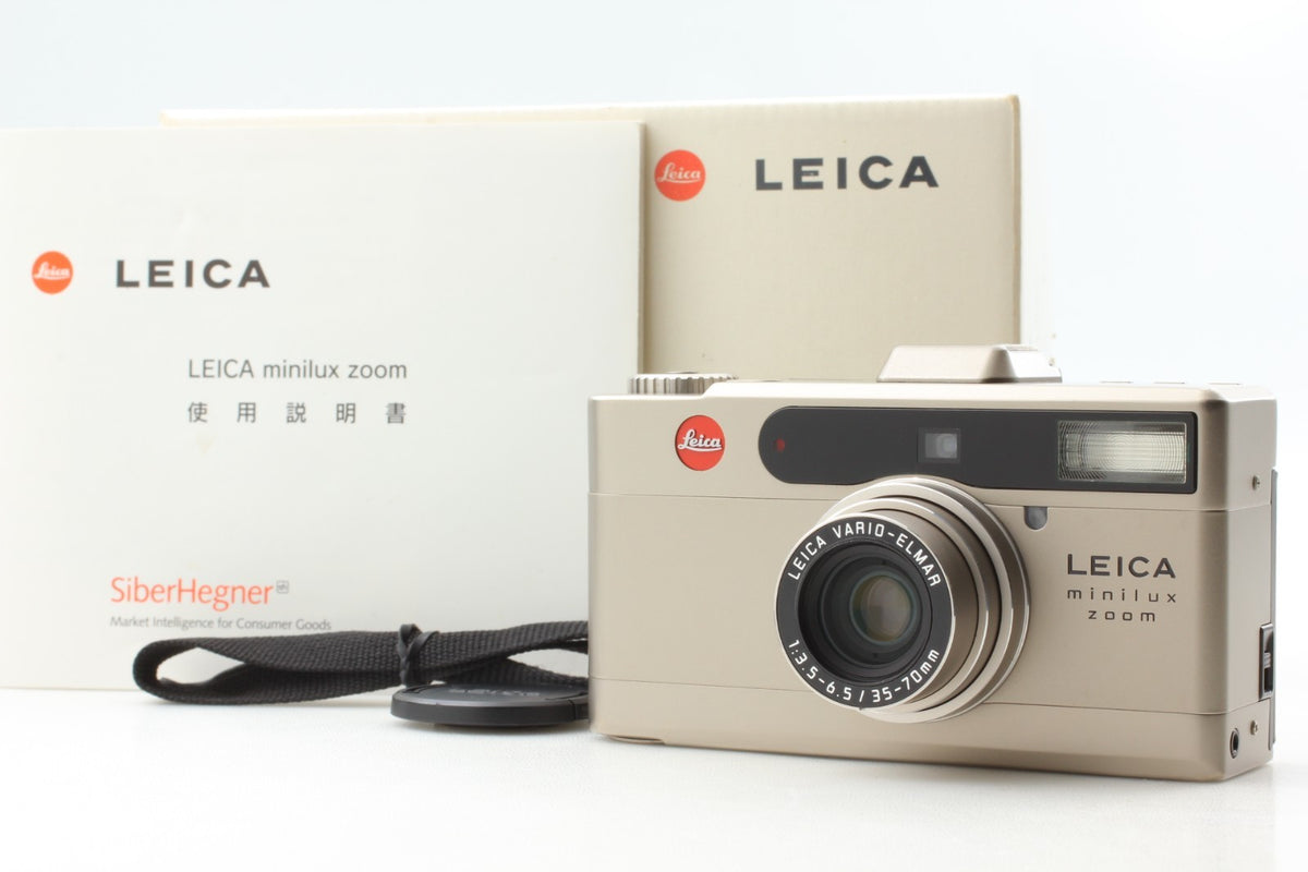 "Top Mint+++ w/ Box" Leica Minilux Zoom Point & Shoot 35mm Film Camera JAPAN
