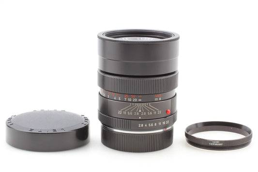Rare Red Feet "MINT+++" Leica ELMARIT-R 90mm f/2.8 3 Cam Portrait Lens JAPAN