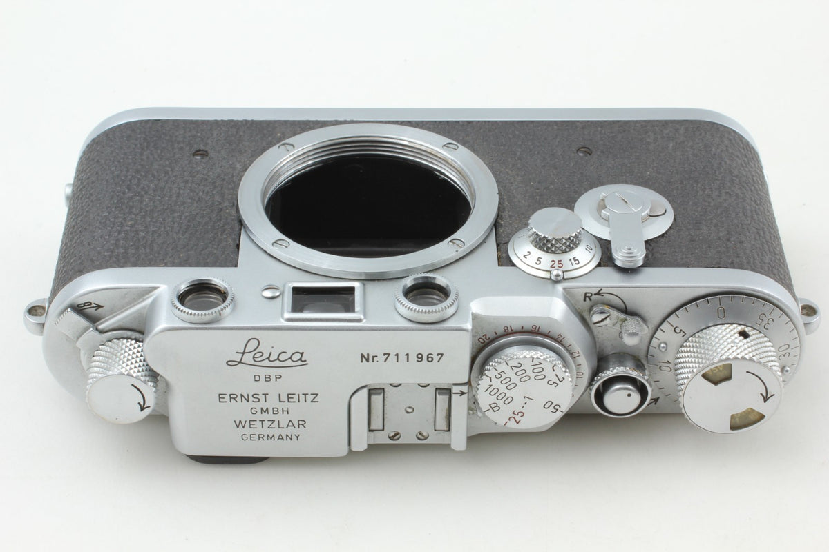 Red Dial Self Timer "Top Mint+++" Leica IIIf Rangefinder 35mm Film Camera JAPAN