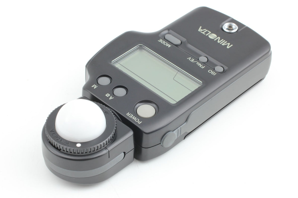 "Unused w/ Ref View Finder 10°" Minolta Auto Meter IV F Digital Light From JAPAN