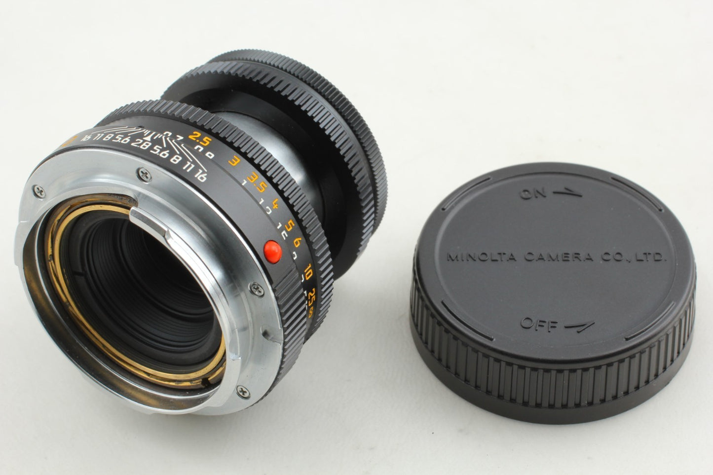 "Near Mint+++" Leica Elmar-M 50mm F/2.8 E39 Black Lens Leica M Mount From JAPAN