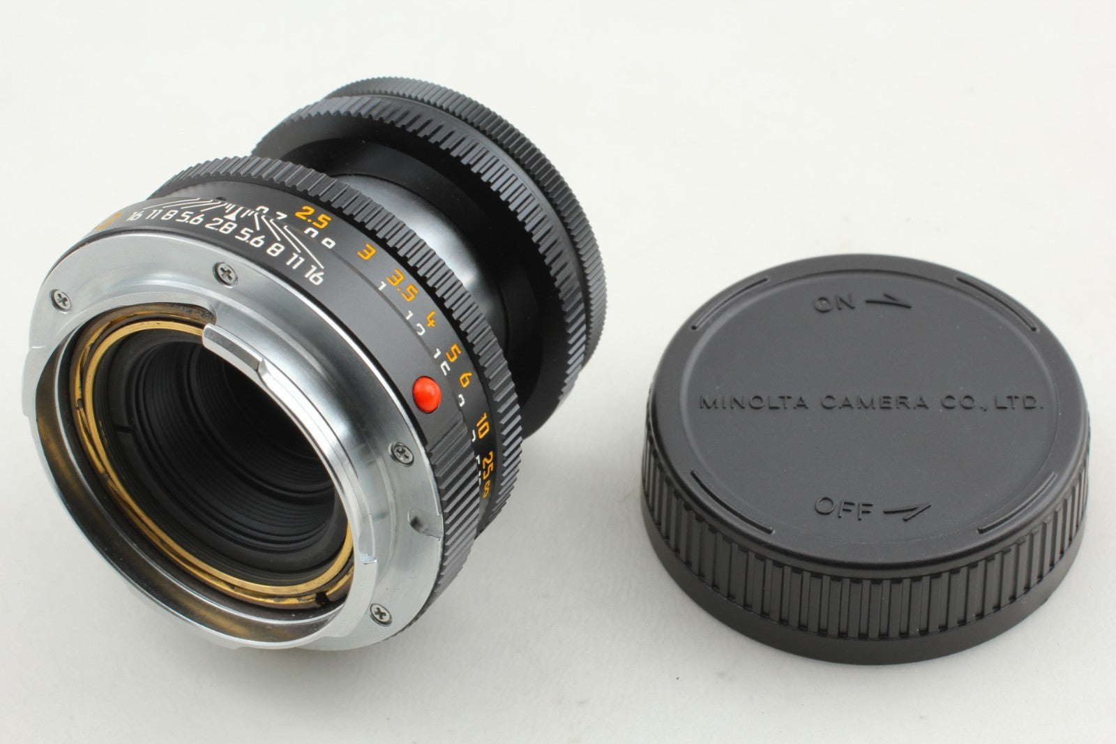 "Near Mint+++" Leica Elmar-M 50mm F/2.8 E39 Black Lens Leica M Mount From JAPAN