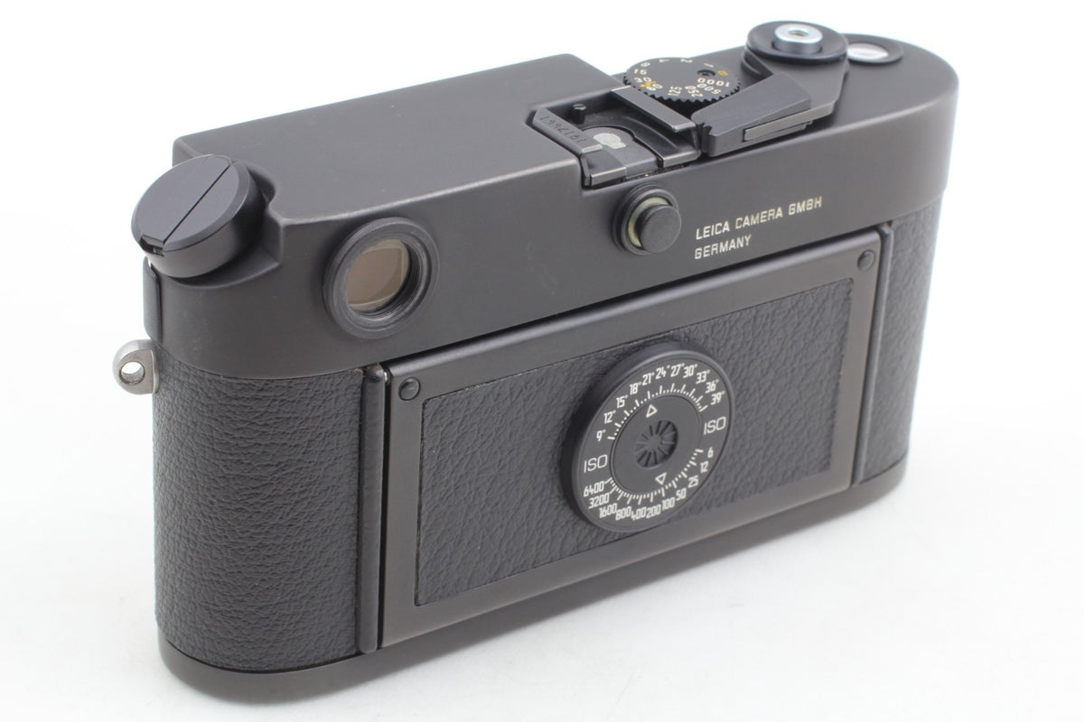 "Top Mint+++ w/ 35mm Lens Unused" Leica M6 Black 0.72 Non TTL Rangefinder JAPAN