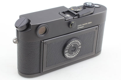 "Top Mint+++ w/ 35mm Lens Unused" Leica M6 Black 0.72 Non TTL Rangefinder JAPAN