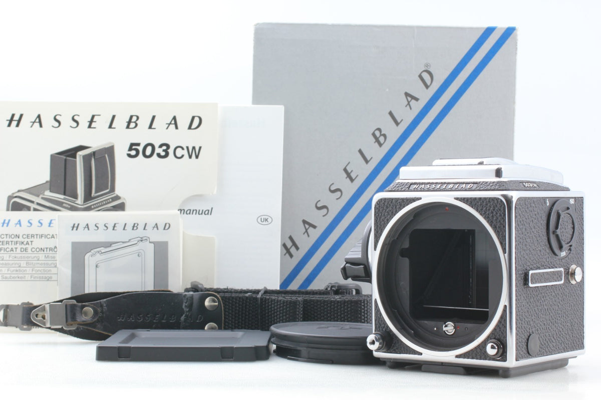 Acute ISO 3200 New Leather "Top Mint+++ w/ Box" Hasselblad 503CW Body JAPAN