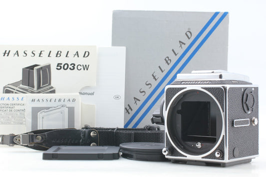 Acute ISO 3200 New Leather "Top Mint+++ w/ Box" Hasselblad 503CW Body JAPAN