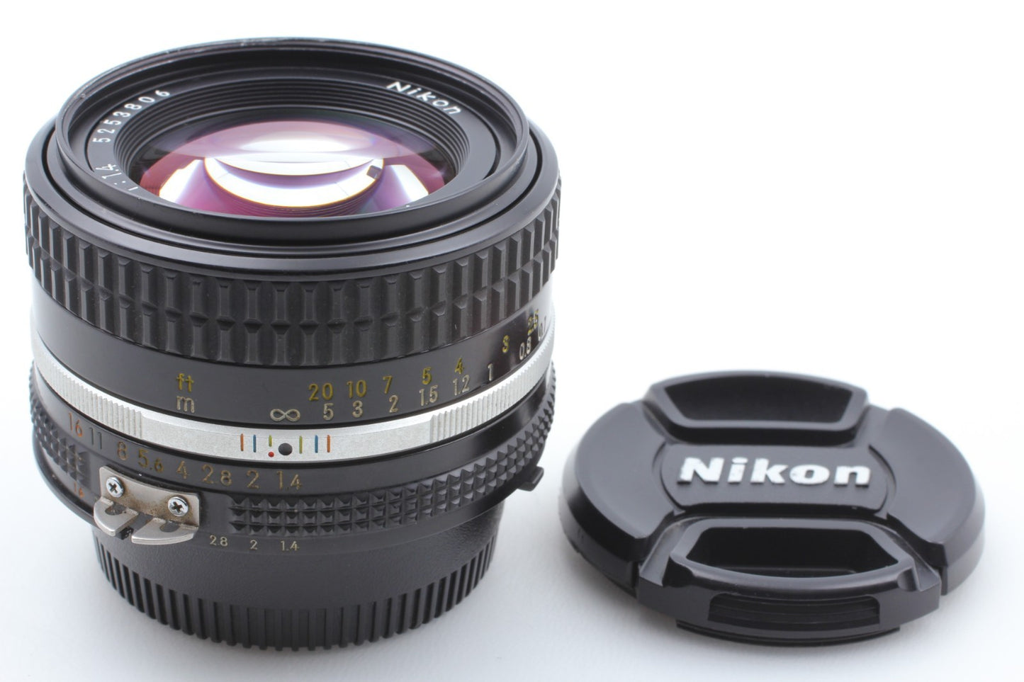 "Mint+++" Nikon Ai-s NIKKOR 50mm F1.4 MF Standard Prime F Mount Lens From JAPAN
