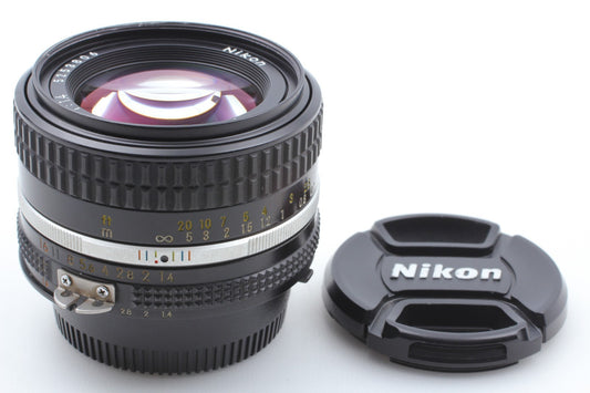 "Mint+++" Nikon Ai-s NIKKOR 50mm F1.4 MF Standard Prime F Mount Lens From JAPAN